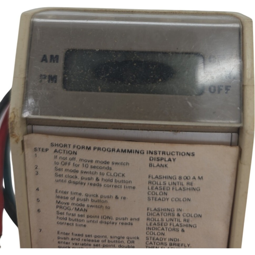Intermatic Digital Programmed Wall Switch Security Timer Model SS5 Tested - Picture 4 of 6